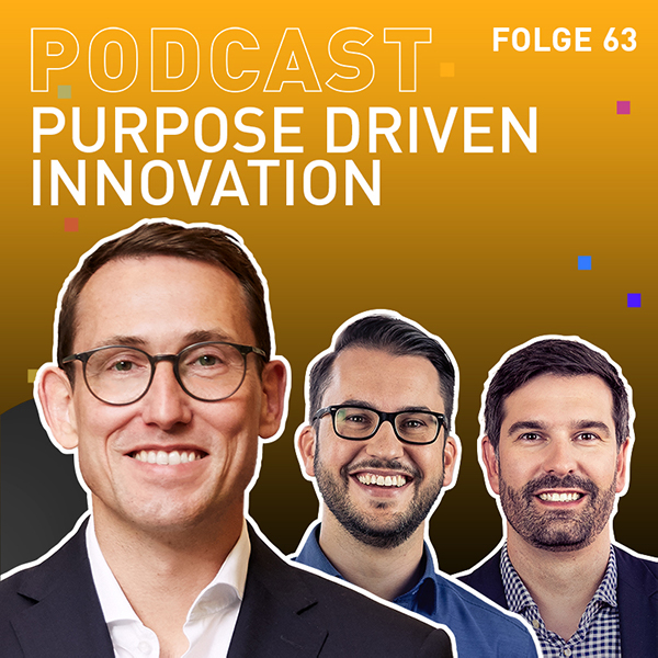 TRENDONE Podcast Cover #63 Purpose Driven Innovation mit Sebastian Ley